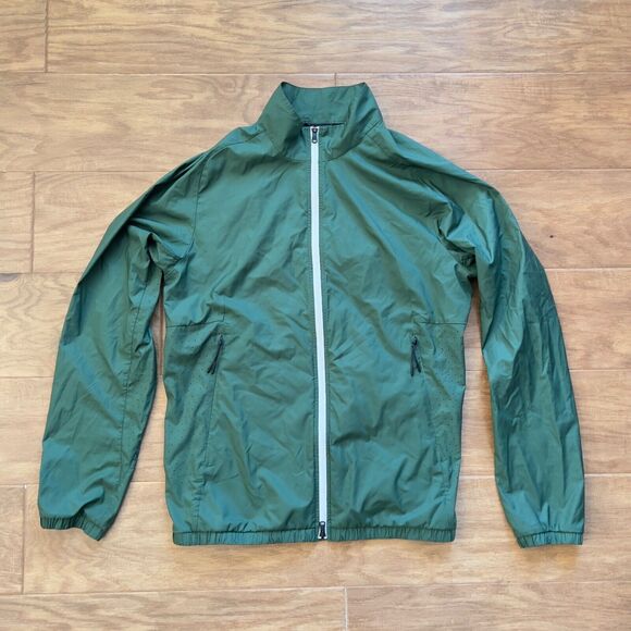 Hill City Jacket Men's Size S Active Track Green Full Zip - Picture 1 of 13